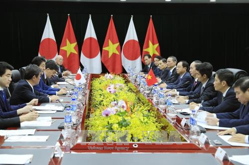 Presiden Vietnam, Tran Dai Quang menerima pemimpin perekonomian-perekonomian APEC - ảnh 2