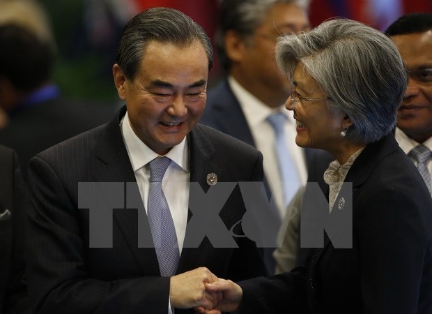 Tiongkok dan Republik Korea berupaya memperbaiki hubungan bilateral - ảnh 1