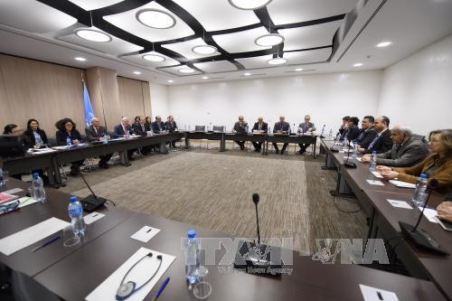 Perutusan PBB merasa optimis setelah pertemuan pertama dengan para fihak di Suriah - ảnh 1