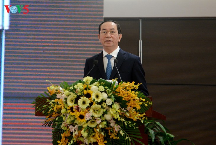  Presiden Vietnam, Tran Dai Quang: Melaksanakan secara efektif kebijakan-kebijakan memacu pengembangan ekonomi swasta - ảnh 1