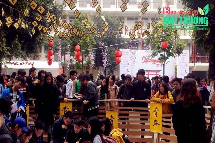Pesta Kebudayaan Jepang Oshougatsu memperkuat temu pergaulan kebudayaan Vietnam-Jepang - ảnh 2