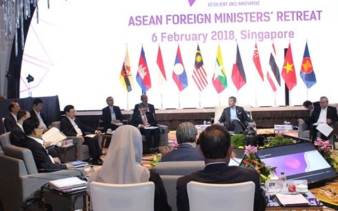 Konferensi Terbatas Para Menlu ASEAN - ảnh 1