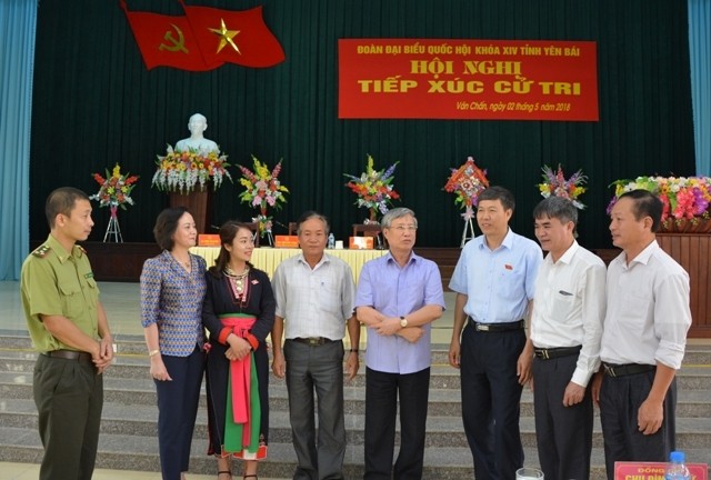 Delegasi anggota MN Vietnam mencatat pendapat dari para pemilih - ảnh 1