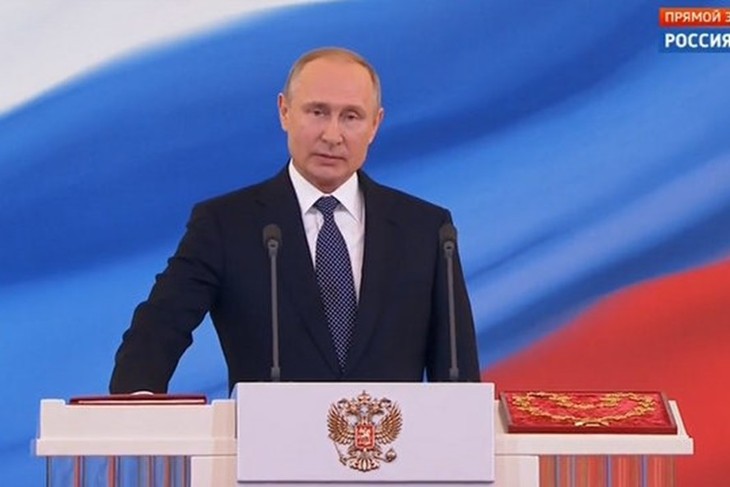 Vladimir Putin dilantik menjadi Presiden Federasi Rusia untuk masa bakti ke-4 - ảnh 1