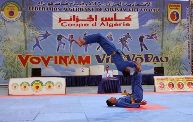 Turnamen Grand Pix pertama Silat Vovinam di Aljazair - ảnh 1