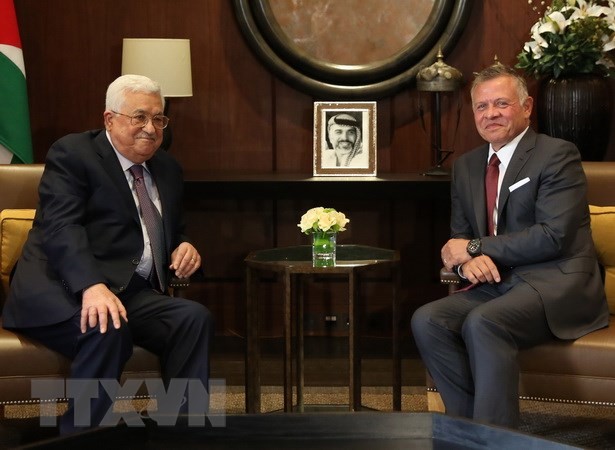 Jordania mengimbau kepada AS dan komunitas internasional supaya mendorong proses perdamaian Israel-Palestina - ảnh 1