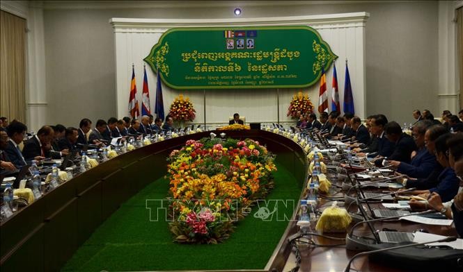 Pemerintah baru Kamboja memprioritaskan usaha membela perdamaian dan perkembangan - ảnh 1