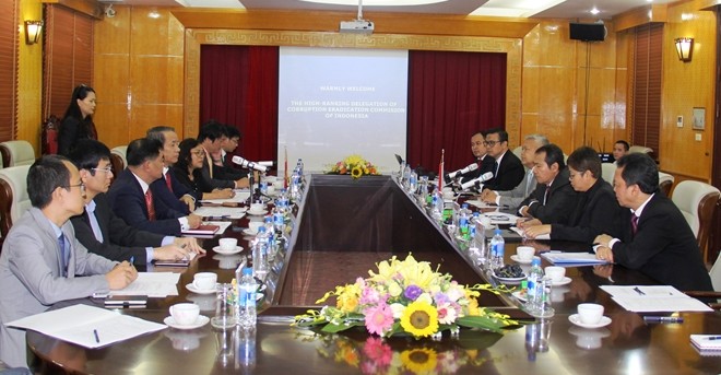 Viet Nam dan Indonesia bekerjasama dalam memberantas korupsi - ảnh 1
