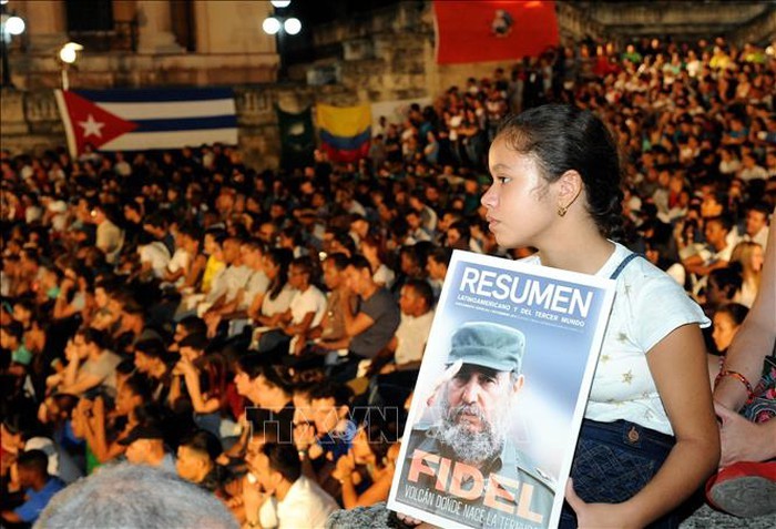 Kuba memperingati ultah ke-2 Hari wafatnya Pemimpin Fidel Castro - ảnh 1