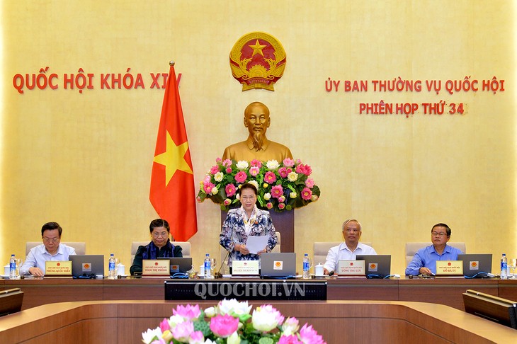Pembukaan persidangan ke-34 Komite Tetap MN Vietnam - ảnh 1