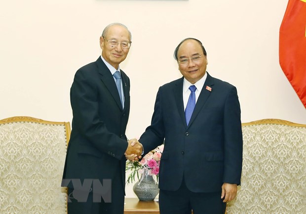 PM Vietnam, Nguyen Xuan Phuc menerima Presiden Grup CapitalLand (Singapura) - ảnh 1