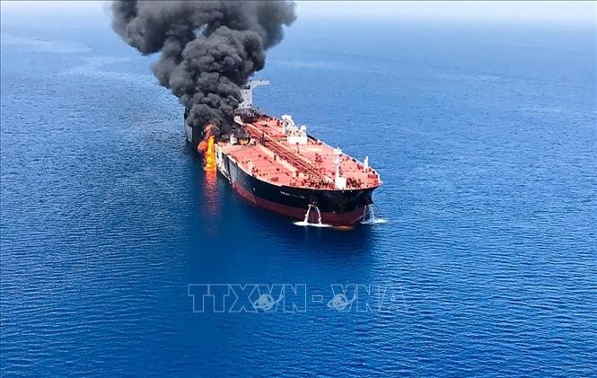 Insiden kapal di Teluk Oman: Jepang meminta kepada AS supaya memberikan bukti jelas tentang tindakan serangan - ảnh 1