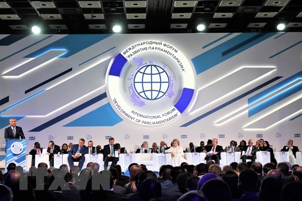 Pembukaan Forum internasional tentang pengembangan parlemen di Federasi Rusia - ảnh 1