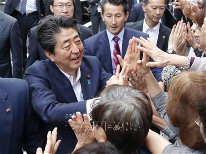 Partai berkuasa pimpinan PM Jepang memegang keunggulan mutlak sebelum pemilihan Majelis Tinggi - ảnh 1