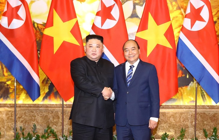 Pemimpin RDRK menyatakan keinginan memperkokoh hubungan dengan Vietnam - ảnh 1