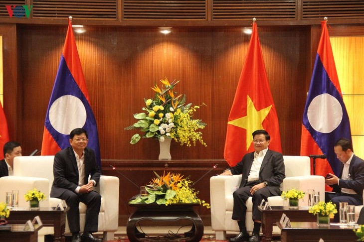 PM Laos, Thongloun Sisoulith mengunjungi Kota Da Nang - ảnh 1