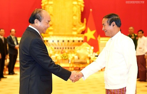 PM Nguyen Xuan Phuc Mengakhiri Kunjungan Resmi di Myanmar - ảnh 1