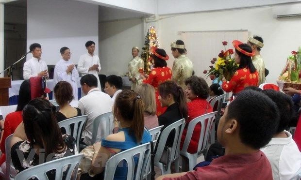 Umat Katolik Vietnam di Malaysia Merayakan Hari Natal - ảnh 1