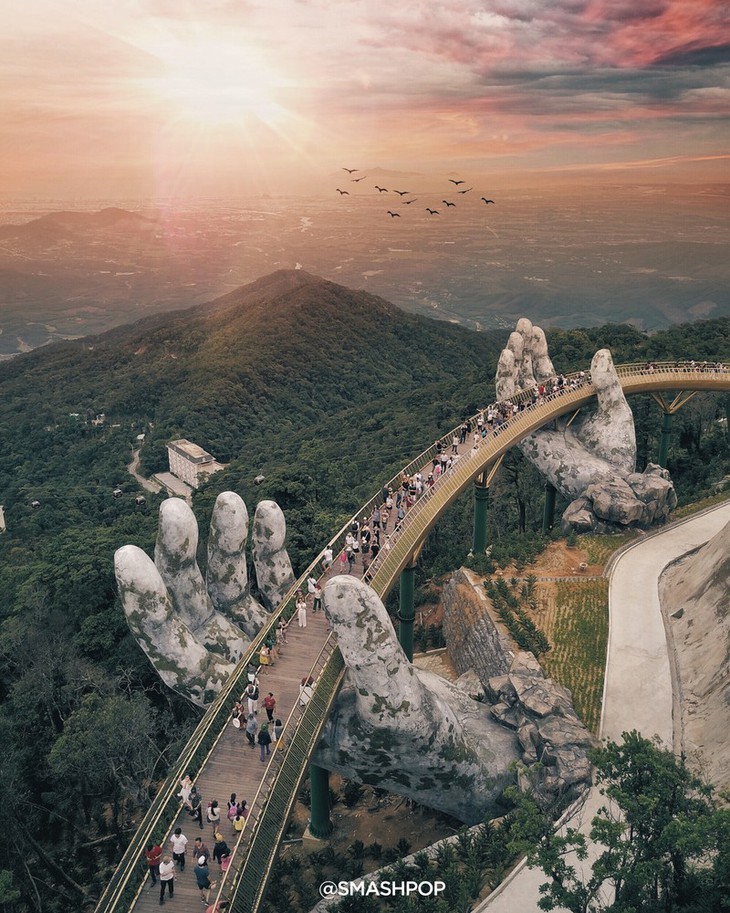Jembatan Vang (Vietnam) terus lolos masuk ke dalam daftar jembatan-jembatan yang spektakuler di dunia - ảnh 1