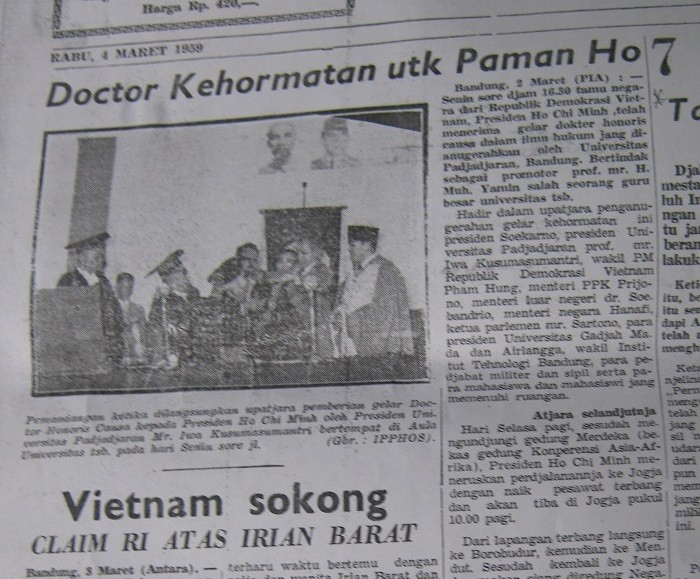 60 tahun kunjungan dari Presiden Ho Chi Minh dan Presiden Soekarno: “Jauh di mata, dekat di hati“ - ảnh 4