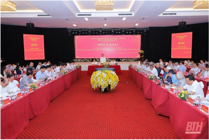 Lokakarya tentang pembangunan dan pengembangan Provinsi Thanh Hoa - ảnh 1