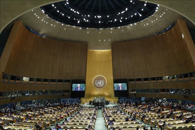 Sebanyak 43 negara dan teritori meratifikasi Traktat Larangan Senjata Nuklir PBB - ảnh 1