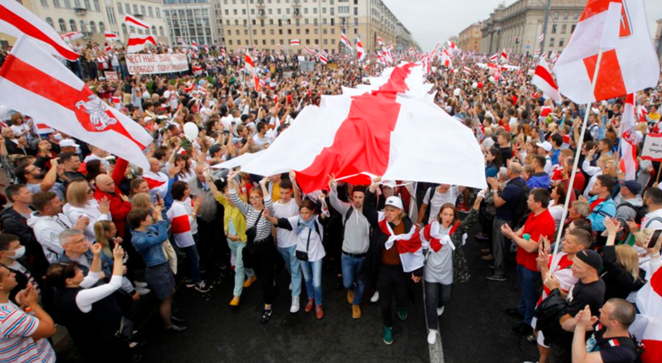 Eropa mengalami perpecahan dalam krisis Belarus - ảnh 1