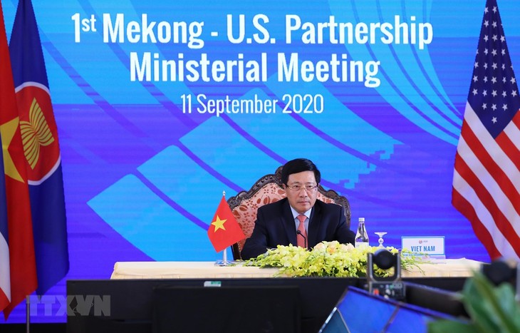 Konferensi pertama Menteri hubungan kemitraan Mekong-AS - ảnh 1