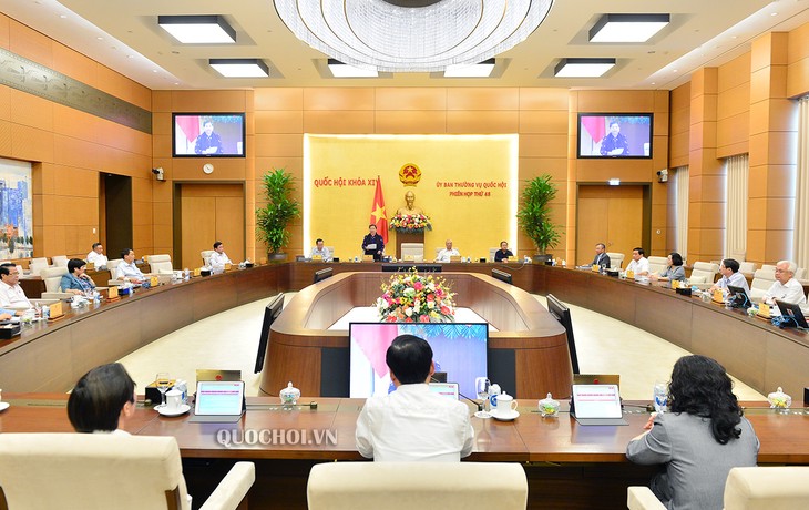 Penutupan Persidangan ke-48 Komite Tetap MN Vietnam - ảnh 1