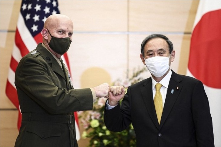 Jepang dan AS Mendorong Kerja Sama Pertahanan - ảnh 1