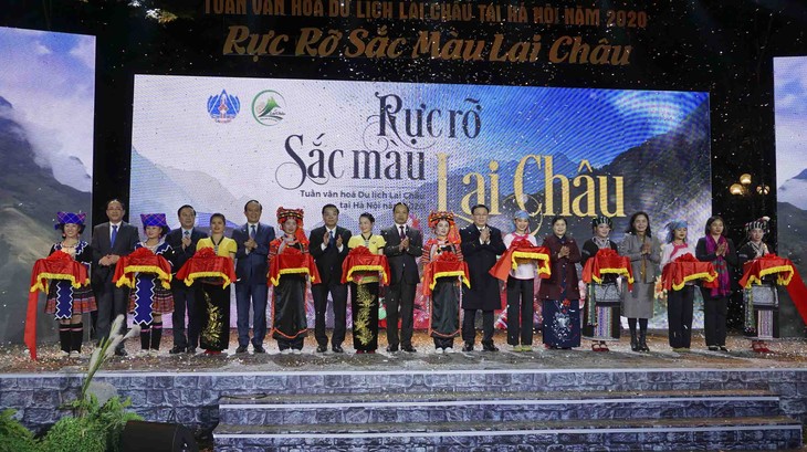 Pembukaan Pekan Budaya Wisata Lai Chau di Kota Hanoi - ảnh 1