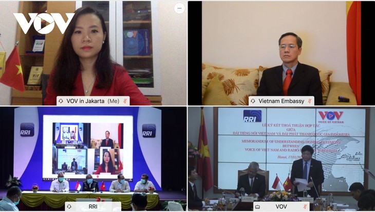 Mengiktisarkan Event-Event Menonjol dalam Hubungan Vietnam-Indonesia pada 2020 - ảnh 4