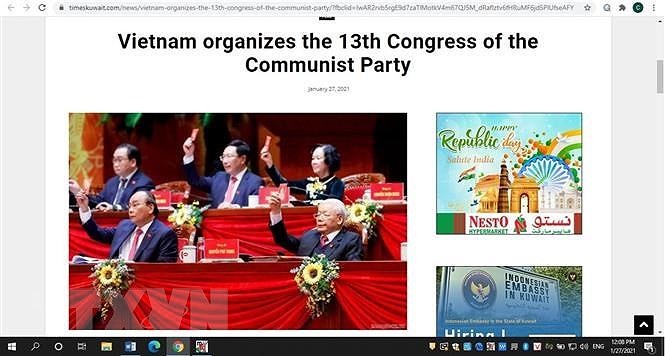 Kongres Nasional XIII PKV: Vietnam Catat Kesan dengan Keberhasilan Menonjol dalam Masa Sulit - ảnh 1