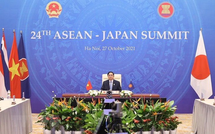 PM Pham Minh Chinh Minta Jepang Terus Bantu ASEAN Dorong Pembangunan yang Merata - ảnh 1