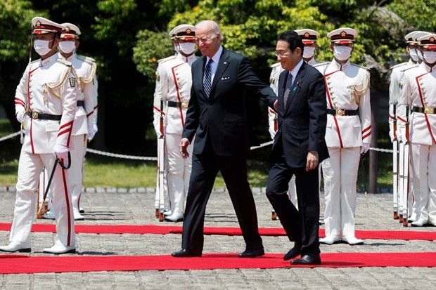 AS dan Jepang Perkokoh Aliansi antara Dua Negara - ảnh 1