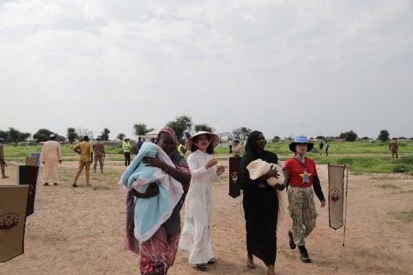 Pasukan Zeni Nomor 1 Vietnam Lakukan Aktivitas Kemanusiaan Pertama di Abyei, Sudan Selatan - ảnh 1