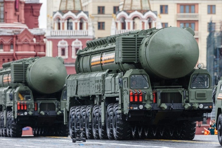 Rusia Menarik diri dari Mekanisme Inspeksi menurut Traktat Pemangkasan Senjata Ofensif Strategis Baru dengan AS - ảnh 1