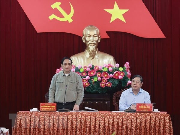 Aktivitas PM Vietnam, Pham Minh Chinh dalam Kunjungan Kerja di  Provinsi Nam Dinh  - ảnh 1