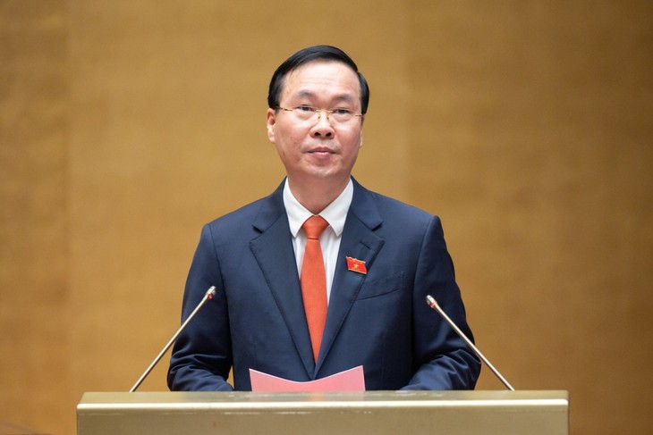 Pemimpin Negara-Negara Kirim Telegram Ucapan Selamat kepada Presiden Vietnam, Vo Van Thuong - ảnh 1