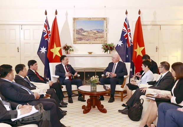 Kunjungan Gubernur Jenderal David Hurley Menciptakan Impuls Baru bagi Hubungan Vietnam-Australia - ảnh 1