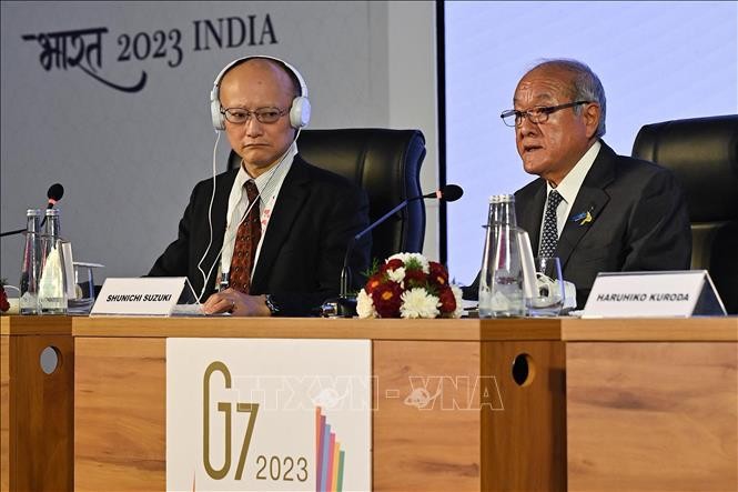 Jepang Memimpin Konferensi Menteri Keuangan G7 - ảnh 1