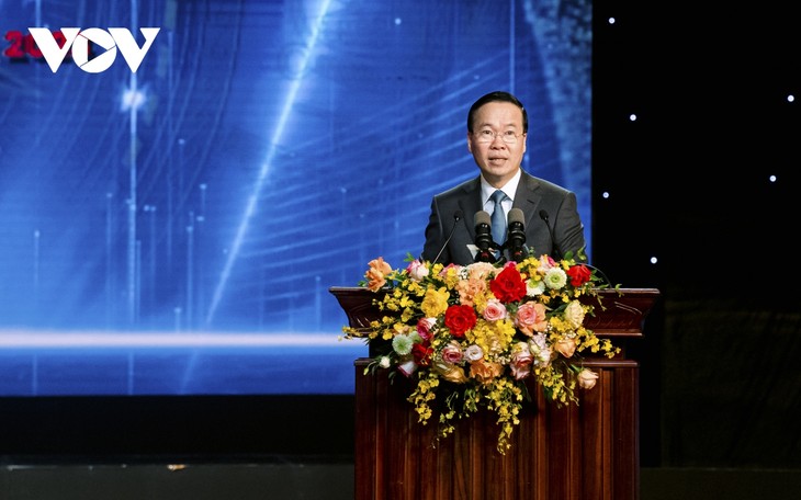 Presiden Vo Van Thuong: “Membangun Pers Vietnam yang Profesional, Humanis dan Modern” - ảnh 1