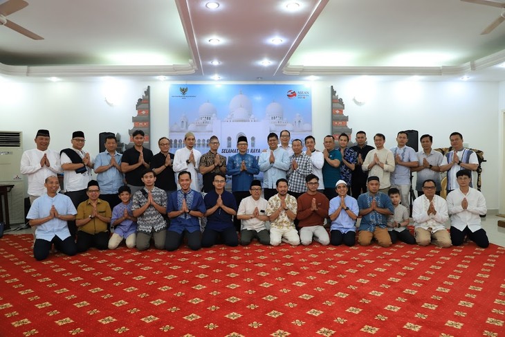 Hari Raya Idul Adha Bagi Komunitas Orang Indonesia yang Tinggal di Rantau - ảnh 2