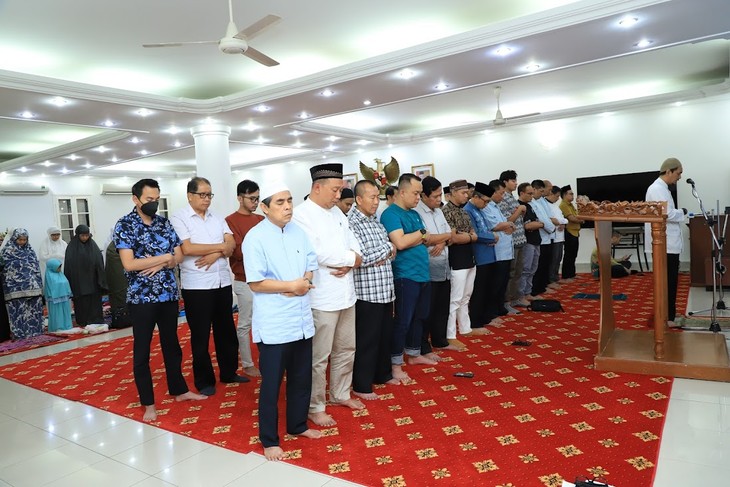Hari Raya Idul Adha Bagi Komunitas Orang Indonesia yang Tinggal di Rantau - ảnh 3