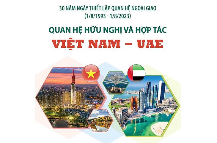 HUT ke-30 Hubungan Diplomatik Vietnam-Uni Emirat Arab: Kerja Sama Ekonomi Merupakan Titik Cerah dalam Hubungan Bilateral - ảnh 1