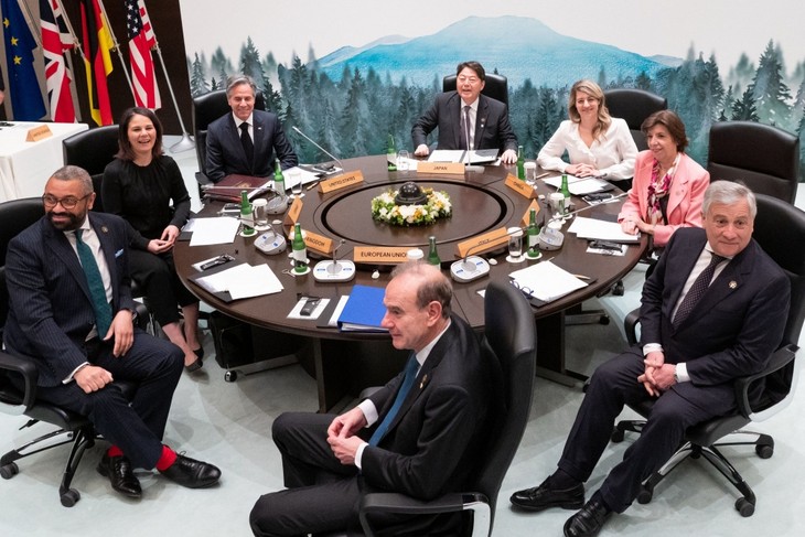 Konferensi Menlu G7: Konflik dan Kecerdasan Buatan - ảnh 1