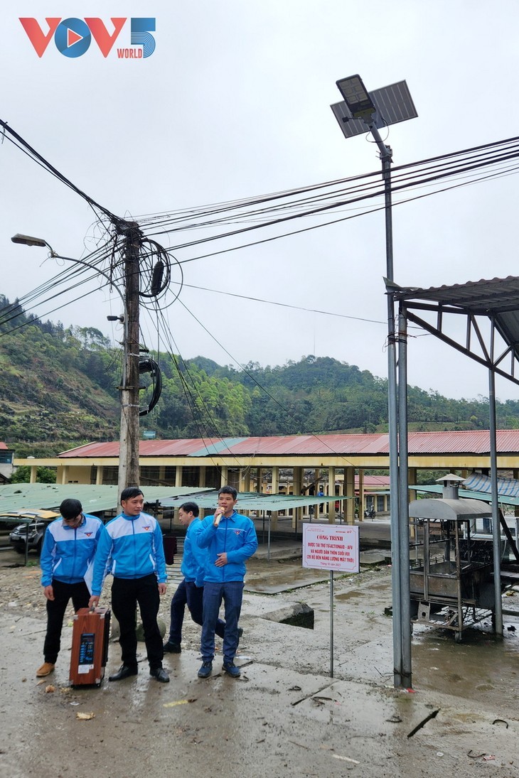 Kabupaten Quan Ba ​​​​mengembangkan peranan masyarakat dalam mengurangi risiko bencana alam - ảnh 2