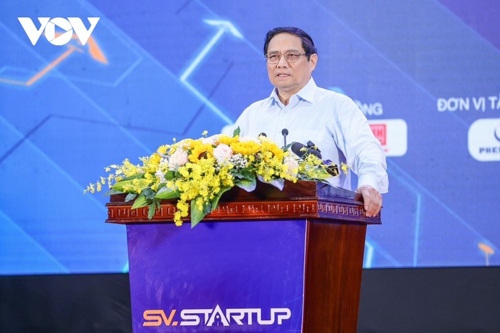 PM Vietnam, Pham Minh Chinh Hadiri Hari Pesta Start-up Nasional yang ke-6 untuk Pelajar dan Mahasiswa - ảnh 1