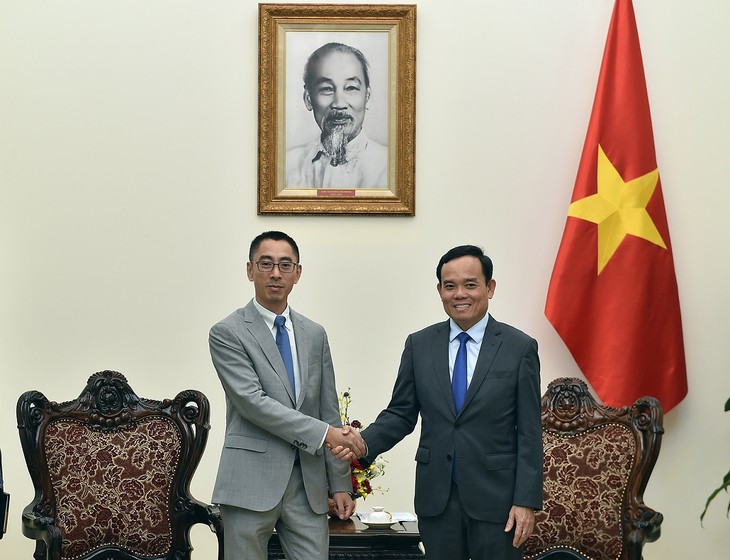 Deputi PM Vietnam, Tran Luu Quang Menerima Wakil Presiden Grup Huawei - ảnh 1