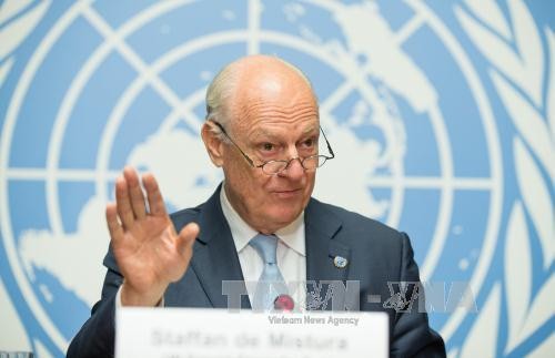 UN hopes for Syrian peace talks in October or November - ảnh 1